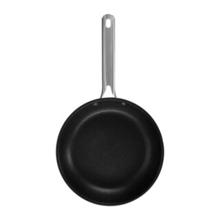 Argintiu/Negru, Tigaie 24 cm