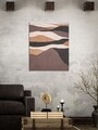 Tablou decorativ Darky, Mauro Ferretti, 80x100 cm, lemn pin/canvas pictat manual