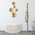 Aplica de perete Dishi, Mauro Ferretti, 3 x E14, 40W, 68.5x10x38 cm, auriu
