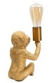 Lampa de masa Monkey, Mauro Ferretti,  1 x E27, 40W, 17x14.5x25 cm, auriu