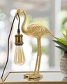 Lampa de masa Flamingo, Mauro Ferretti,  1 x E27, 40W, 13x11.5x39.5 cm, auriu