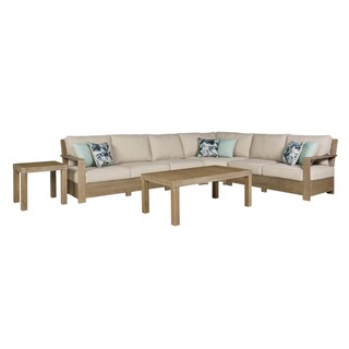 339x94x88.9 cm, Természetes/Szürke