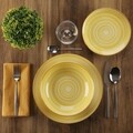 Artesia 18 darabos Étkészlet, Versa, porcelán, sárga