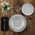 Serviciu de masa 18 piese Artesia, Versa, portelan, gri