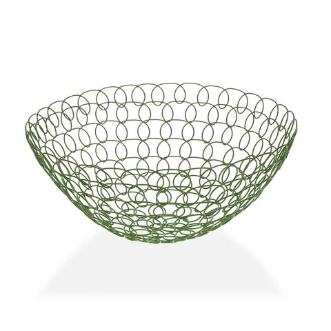 Melton Gyümölcskosár, Versa, 28 x 28 x 12 cm, acél, menta
