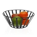 Dixon Gyümölcskosár, Versa, 25 x 25 x 10 cm, acél, fekete