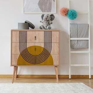 Multicolor, Comoda 80x89x40 cm