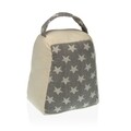 Opritor pentru usa Stars, Versa, 16 x 13 x 18 cm, poliester, gri