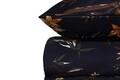 Lenjerie de pat dubla King(FR) Bamboo - Flower, Primacasa by Türkiz, 3 piese, 240x220 cm, bumbac satinat, multicolor