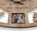 Ceas de perete cu 4 rame foto Memories, Versa, 60 cm, metal/MDF