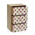 Cutie de bijuterii Fruits, Versa, 16 x 12 x 25 cm, lemn