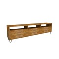 Comoda TV, Woodface, Holmes, 178 x 50 x 30 cm, pal melaminat, stejar