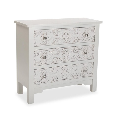 Comoda cu 3 sertare Murillo, Versa, 80 x 34.5 x 75 cm, lemn