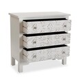 Comoda cu 3 sertare Murillo, Versa, 80 x 34.5 x 75 cm, lemn