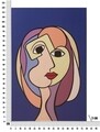 Tablou, Mauro Ferretti, Double Face - A, 80 x 2 x 120 cm, lemn de pin/panza, multicolor