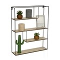 Raft de perete Powell, Versa, 45 x 11 x 55 cm, metal