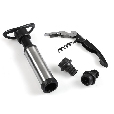 Set accesorii pentru vin 4 piese Parsons, Versa, otel/plastic