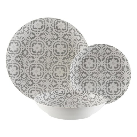 Serviciu de masa 18 piese Ciryl, Versa, portelan, gri