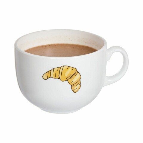 Cana, Luminarc, Gourmandise Jumbo Croissant, 720 ml, sticla, multicolor