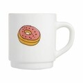 Cana, Luminarc, Gourmandise Donut, 290 ml, sticla, multicolor