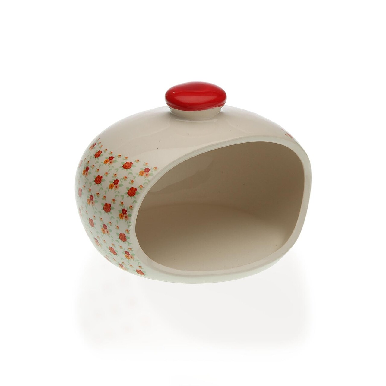 Pot Ovale Sofia 30 Blanc Pur + Réservoir D'eau - 30 X 13 X H. 13,5 Cm