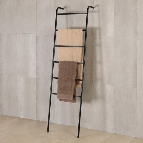 Suport pentru prosoape Towel, Versa, 46.5 x 15 x 160 cm, metal cromat