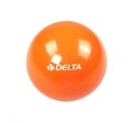 Minge de pilates 267DLT1351, Delta, Ø 20 cm, PVC, portocaliu