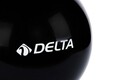 Set minge de pilates si pompa 267DLT1329, Delta, Ø25 cm, PVC, negru
