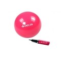 Set minge de pilates si pompa 267DLT1333, Delta, Ø30 cm, PVC, roz