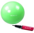 Set minge de pilates si pompa 267DLT1232, Delta, Ø65 cm, PVC, verde