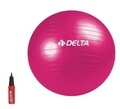 Set minge de pilates si pompa 267DLT1380, Delta, Ø65 cm, PVC, roz