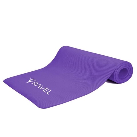 Saltea fitness/yoga/pilates 267DLT1182, Delta, 180x60x1 cm, cauciuc nitril, mov
