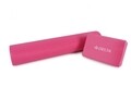 Set saltea si cub pentru yoga/pilates 267DLT1148, Delta, EVA, roz