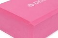 Set saltea si cub pentru yoga/pilates 267DLT1148, Delta, EVA, roz