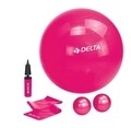 Set 5 piese pentru yoga/pilates 267DLT1683, Delta, PVC, roz