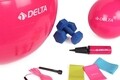 Set 9 piese pentru yoga/pilates 267DLT1629, Delta, PVC, multicolor
