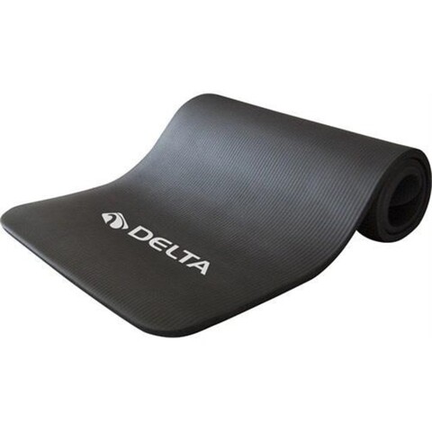 Saltea fitness/yoga/pilates 267DLT1194, Delta, 180x60x1.5 cm, cauciuc nitril, negru