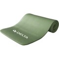 Saltea fitness/yoga/pilates 267DLT1195, Delta, 180x60x1.5 cm, cauciuc nitril, verde