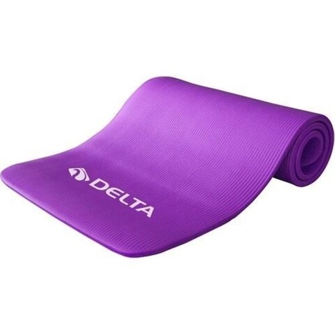 Saltea fitness/yoga/pilates 267DLT1193, Delta, 180x60x1.5 cm, cauciuc nitril, mov