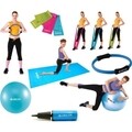 Set 8 piese pentru yoga/pilates 267DLT1637, Delta, PVC, multicolor