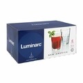Set 6 pahare, Luminarc, New America, 400 ml, sticla, transparent