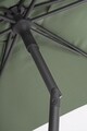 Samba Kerti/terasz napernyő, Bizzotto, Ø 270 cm, oszlop Ø 38 mm, acél/poliészter, olíva zöld