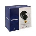 Serviciu de masa 18 piese, Luminarc, Harena, opal, alb/negru