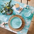 Serviciu de masa 19 piese, Luminarc, Diwali, opal, turcoaz