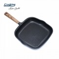 Tigaie grill Cooking by Heinner, 28 x 4.5 cm,  aluminiu turnat, negru