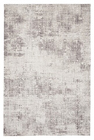 Covor Suri, Bizzotto, 200 x 290 cm, tesatura Chenille/policoton, verso din latex, argintiu