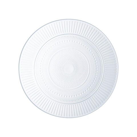 Farfurie intinsa, Luminarc, Louison, Ø 25 cm, sticla, transparent