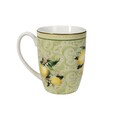 Set 2 cani Limoni, Brandani, 250 ml, portelan New Bone China