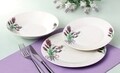 Serviciu de masa 18 piese Lavanda, Vanora Home, portelan, multicolor