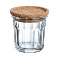 Recipient depozitare, Luminarc, Cork, 0.18 L, sticla/pluta, transparent